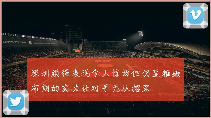 深圳顽强表现令人惊讶但仍显稚嫩布朗的实力让对手无从招架